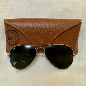 Ray Ban Standard Original Aviator Sunglasses